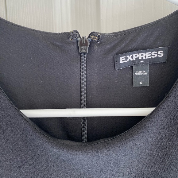 Like-New (never worn) Black Express Dress - Picture 3 of 3